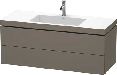 Produktbild von Duravit Duravit Waschtischunterbau L-CUBE WT Vero Air 500x1200x480mm 1 HL flanne