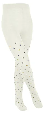 Productafbeelding van FALKE uni kinderlegging, model Multidot K TI, katoen, dik, met print, 1 stuk