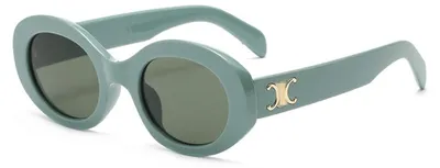Produktbild von Retro-ovale Sonnenbrille, modischer Streetstyle-Sonnenbrillen-Stil, aus Polycarbonat