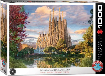 Immagine prodotto di Puzzle 1000 pezzi Eurographics Barcellona Sagrada Familia