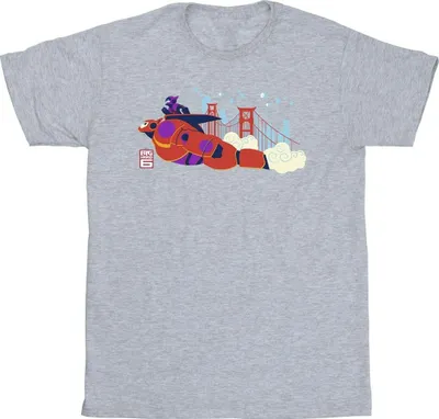 Produktbild von Disney - "Big Hero 6" T-Shirt für Herren BI16978 (3XL) (Grau)