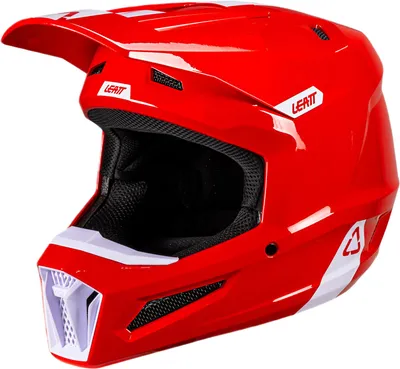 Productafbeelding van Leatt 2.5 V26 Motocrosshelm, rood/wit, maat S (55/56)