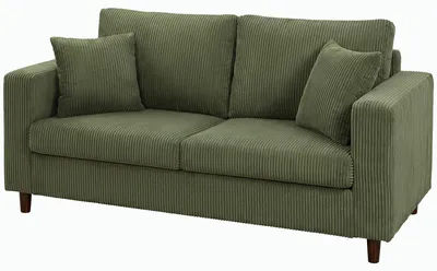 Productafbeelding van HOMCOM 2-persoonsbank, 170 cm, comfortabele corduroybank met een brede, diepe zitplaats