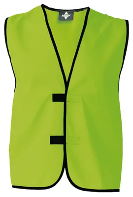 Imagen del producto de Korntex - "Promoción e Identificación Leipzig". Chaleco de alta visibilidad unisex para hombre/mujer, modelo LT5874 (talla S), color verde neón