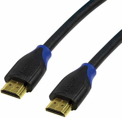 Immagine prodotto di LogiLink Cavo HDMI ad alta velocità con Ethernet 4K 60Hz nero blu 10 m