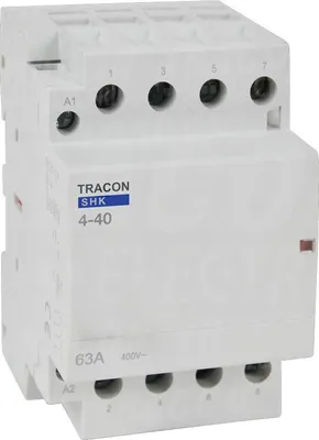 Produktbild von Modulares Installationsschütz 230V AC 4xNO 40A 3P TRACON