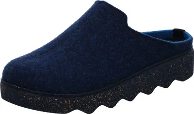 Produktbild von Rohde Damen Pantoffeln Hausschuhe Softfilz Foggia 6120, Größe:36 EU, Farbe:Blau