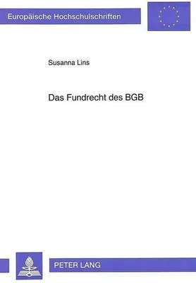 Immagine prodotto di Das Fundrecht des BGB