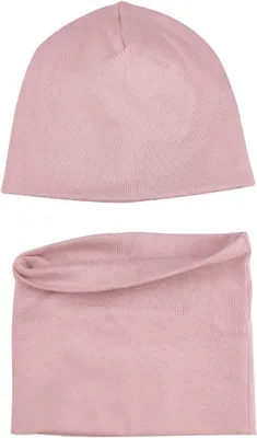 Zdjęcie produktu dla Zestaw czapka beanie dla dziewczynek 0-6 lat, miękka czapka i szalik, ciepłe, na jesień i zimę