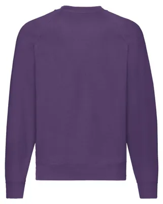 Image de Fruit of the Loom - Sweat-shirt « Classic » pour hommes/femmes, manches raglan, LT2391 (M) (violet)
