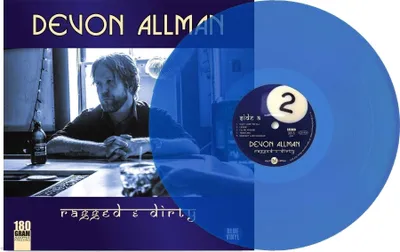 Produktbild von Devon Allman - Ragged & Dirty (Blue Coloured) (180 g) (LP)