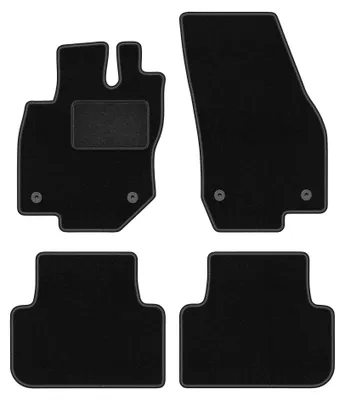 Immagine prodotto di Tappetini in moquette per VW Tiguan III 2024- (SUV) – set 4 pezzi, neri, su misura – Wielganizator LUX