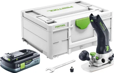Immagine prodotto di Modulo a batteria Festool MFKC 700 EB-Basic Fresatrice per bordi 18 V 8 mm Brushless + 1x batteria 4,0 Ah + Systainer - senza caricabatteria