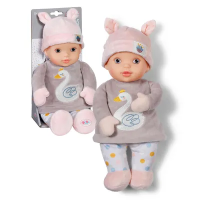 Produktbild von BABY born for babies Sweetie Mauve 30cm mit integrierter Rassel.