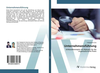 Produktbild von Unternehmensführung