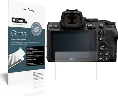 Obrázok produktu pre 2x ochranná fólia pre Nikon Z5 matná - proti nárazom 9H fólia dipos Glass plastové sklo