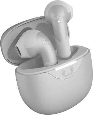 Produktbild von Fresh 'n Rebel Twins Blaze Bluetooth Kopfhörer In Ear mit Wind Noise Cancelling, In-Ear Kopfhörer Kabellos, Mit ENC microfon, Bluetooth 5.3, IPX4 spritzwasserfest, 32 std. Spielzeit (Weiß)
