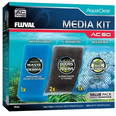 Zdjęcie produktu dla Zestaw do ładowania konserwacyjnego filtra Fluval AC50