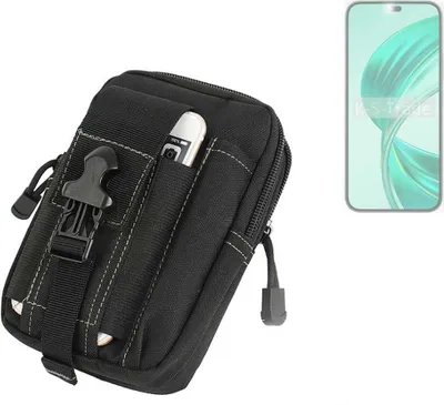 Produktbild von K-S-Trade Gürtel Tasche kompatibel mit Honor X8b Gürteltasche Holster Schutz Hülle Handy Hülle Smartphone outdoor Handy-Hülle schwarz