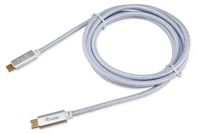 Zdjęcie produktu dla Equip 128360, 3 m, USB C, USB C, USB 3.2 Gen 2 (3.1 Gen 2), 10 Gbit/s, Biały