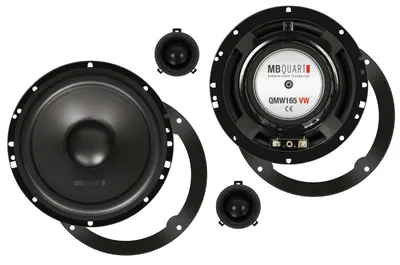 Image de Haut-parleur de voiture 2 voies MB-Quart QM-165, 16,5 cm