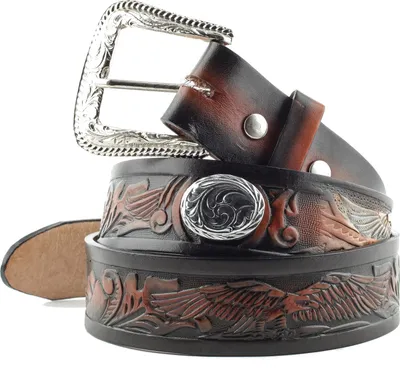 Produktbild von Ledergürtel Westerngürtel Cowboygürtel »WG-38« Braun