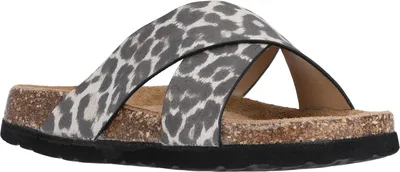 Produktbild von ZIGZAG Sandale Turhang mit bequemer Korksohle 8002 Leopard 26