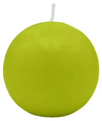 Produktbild von Kugelkerzen Lime Ø 80 mm, 6 Stück