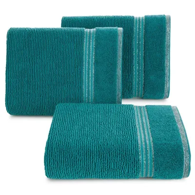 Zdjęcie produktu dla Eurofirany 381199, 70 x 140 cm, Bawełna, Poliester, Turkusowy, 1 szt.