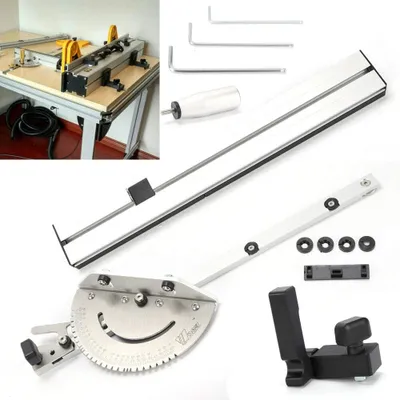 Obrázek produktu pro 450mm stolní kotoučová pila Pokosová měrka Stolní pila Router Příslušenství stolní pily DIY Pásová pila Miter Gauge Dřevoobráběcí nástroj