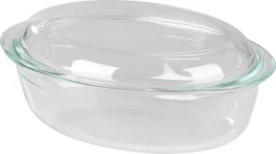 Produktbild von Schüssel MagicHome, Auflaufform, Glas, oval, Bräter, 3000 ml