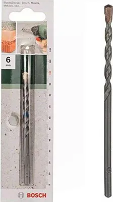 Produktbild von Bosch 2 609 255 405, Bohrer, 6 mm, 100 mm, Mauerwerk, Stein, 6 cm, 5,5 mm