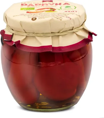 Obrázok produktu pre PAPRIKAKONZERVOVANÁ, 490 g (230 g) - DARY NATURY