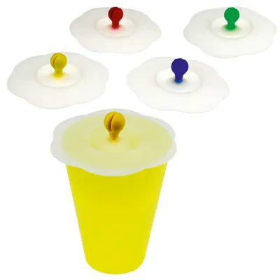 Image de Lot de 12 couvercles pour tasses fermées