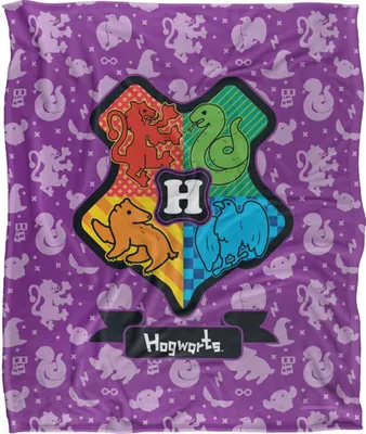 Produktbild von Harry Potter - Decke "Chibi", Hogwarts Wappen TV18510 (Einheitsgröße) (Bunt)