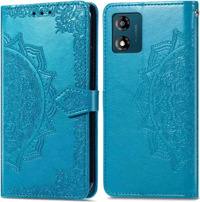 Immagine prodotto di Custodia a libro imoshion Mandala Motorola Moto E13 - Turchese