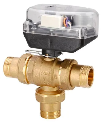 Obrázek produktu pro Motorizovaný 3cestný kulový ventil Icma 1" – 230 V