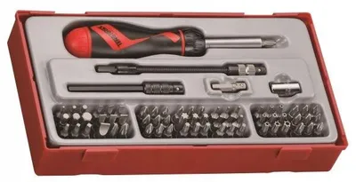 Immagine prodotto di Tengtools 144030103 Ttmd74 Set Di Cacciaviti A Cricchetto 74 Pz