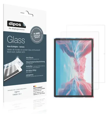 Image de 2x Protection ecrán pour Dghrti TAB30 10.1 mat Verre souple Film Protecteur 9H dipos