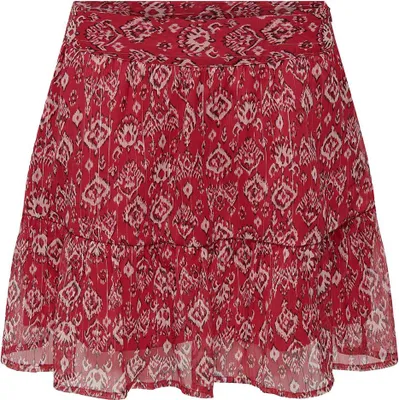 Produktbild von Only Harper Polyester Kurzer Rock Rot M Frau Rot M