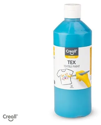 Imagen del producto de Havo Creall-tex, pintura textil, 500 ml, color turquesa