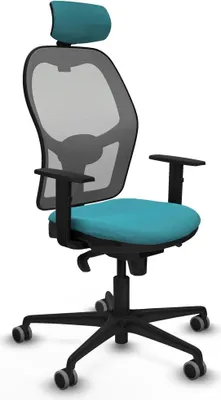 Image de Chaise de bureau Piqueras y Crespo 1D036G2 turquoise