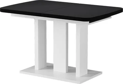 Immagine prodotto di tavolo da pranzo allungabile Vicco Fenaro Nero/bianco 120 x 80 cm 2 parti, Model 56591
