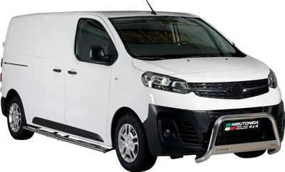 Produktbild von Edelstahl Seitenschweller Schwellerrohre für Opel Vivaro 2019-2025 L2 Mitte Grau
