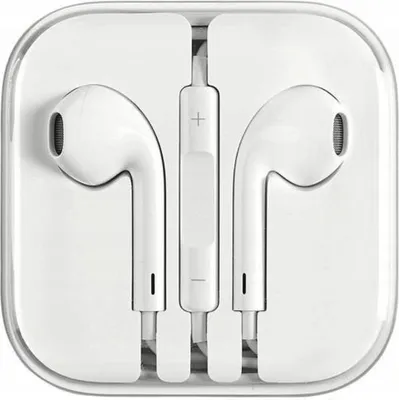 Immagine prodotto di Cuffie con mini jack da 3,5 mm e microfono, bianco