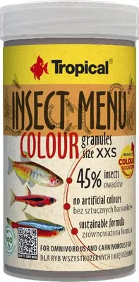 Produktbild von Tropical Insect Menu Farbgranules Grösse Xxs 250Ml/160G