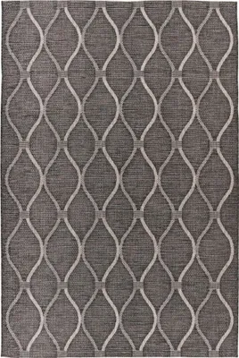 Zdjęcie produktu dla 120x170 cm Dywan Nordic 871 szary - na zewnątrz i do domu