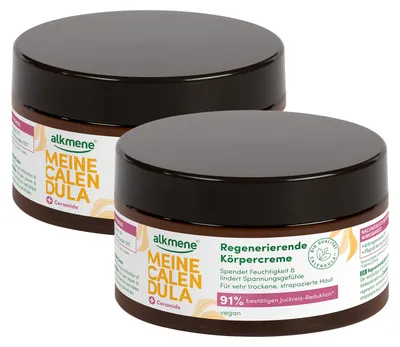 Produktbild von alkmene Regenerierende Calendula Creme 2x 200ml