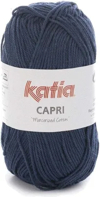 Obrázok produktu pre Katia Capri 82066 Dark Blue Pletacia priadza