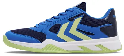 Obrázok produktu pre Hummel Teiwaz V halová hádzanárska obuv športová obuv blue/green/white 226291-7002, Veľkosť topánok:38 EU